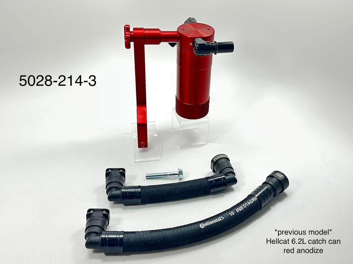 Plug N Play ™ Z Bracket Oil Catch Can (Clearance) (fits 15-24 Dodge Hellcat, Demon, Redeye 6.2)