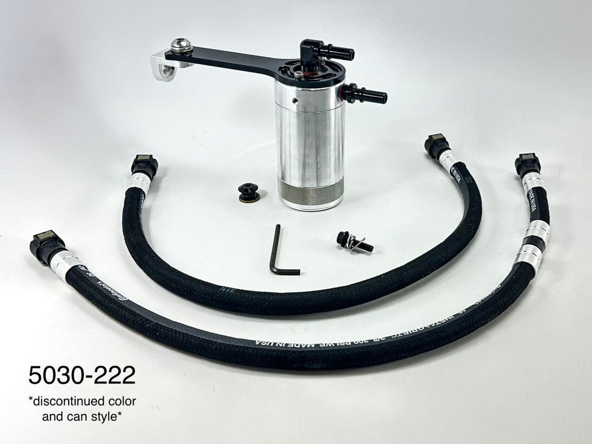 Plug N Play™ Single Valve Oil Catch Can Separator (Clearance)(fits 16-21 Camaro V8) UPR
