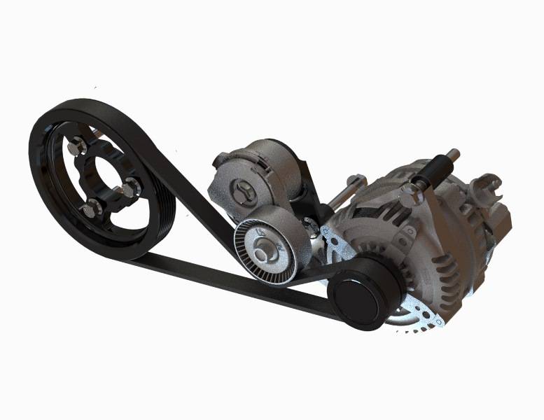 2011-2026 MUSTANG ALTERNATOR RELOCATION KIT