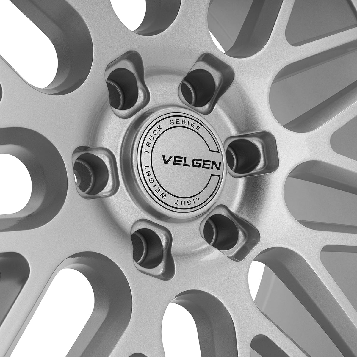 2009-2020 Ford F-150 Velgen VFF-9 Wheel Set (Set of 4) - Gloss Silver - 22x10
