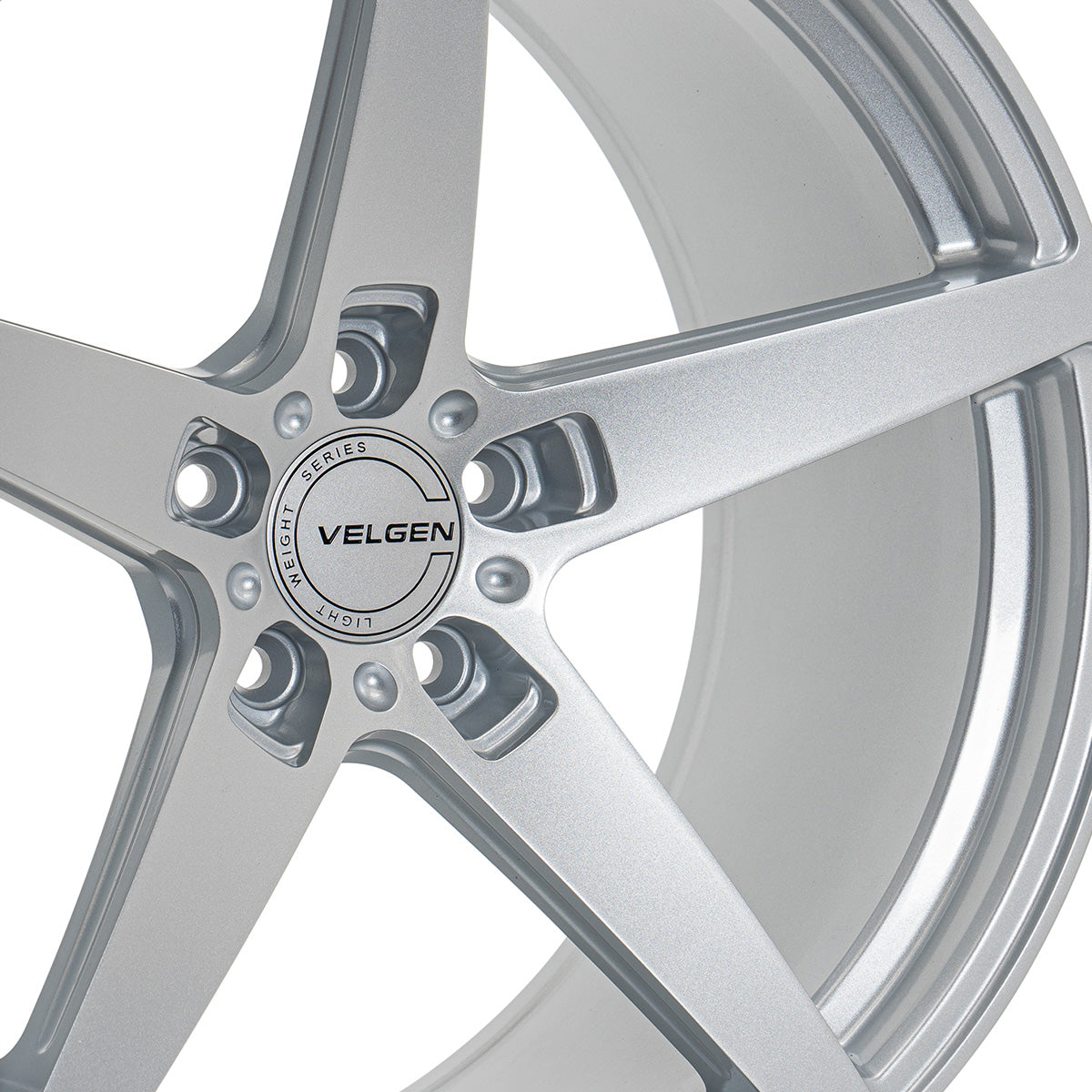 2011+ Dodge Durango Velgen Classic5 V2 Wheel Set (Set of 4) - Gloss Silver - 20x10.5