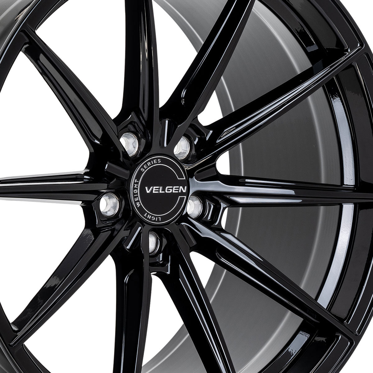 2005+ Ford Mustang Velgen VF10 Wheel Set (Set of 4) - Gloss Black - 20x9.5/20x10.5