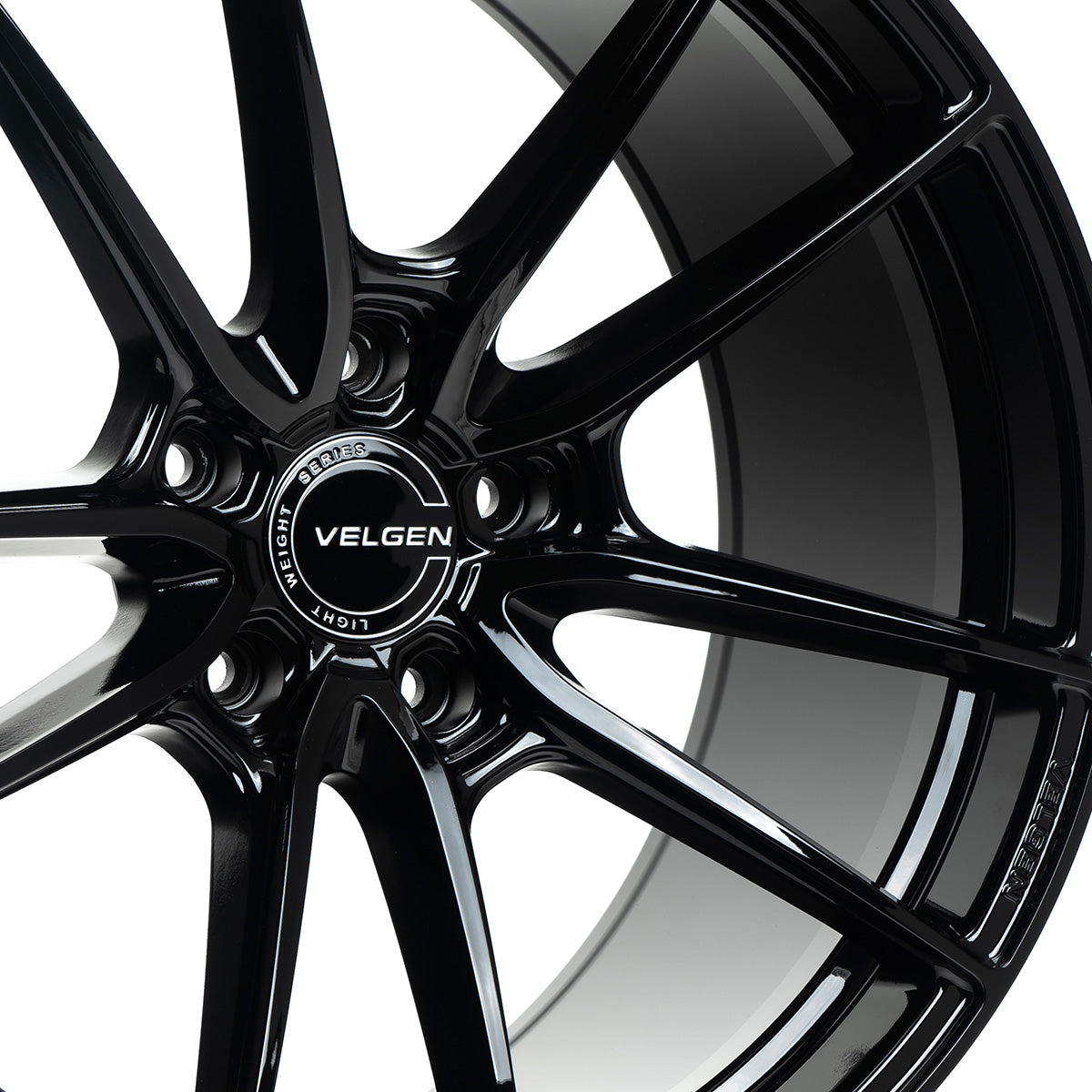 2008-2024 Dodge Challenger Velgen VF5 Wheel Set (Set of 4) - Gloss Black - 20x9.5/20x11