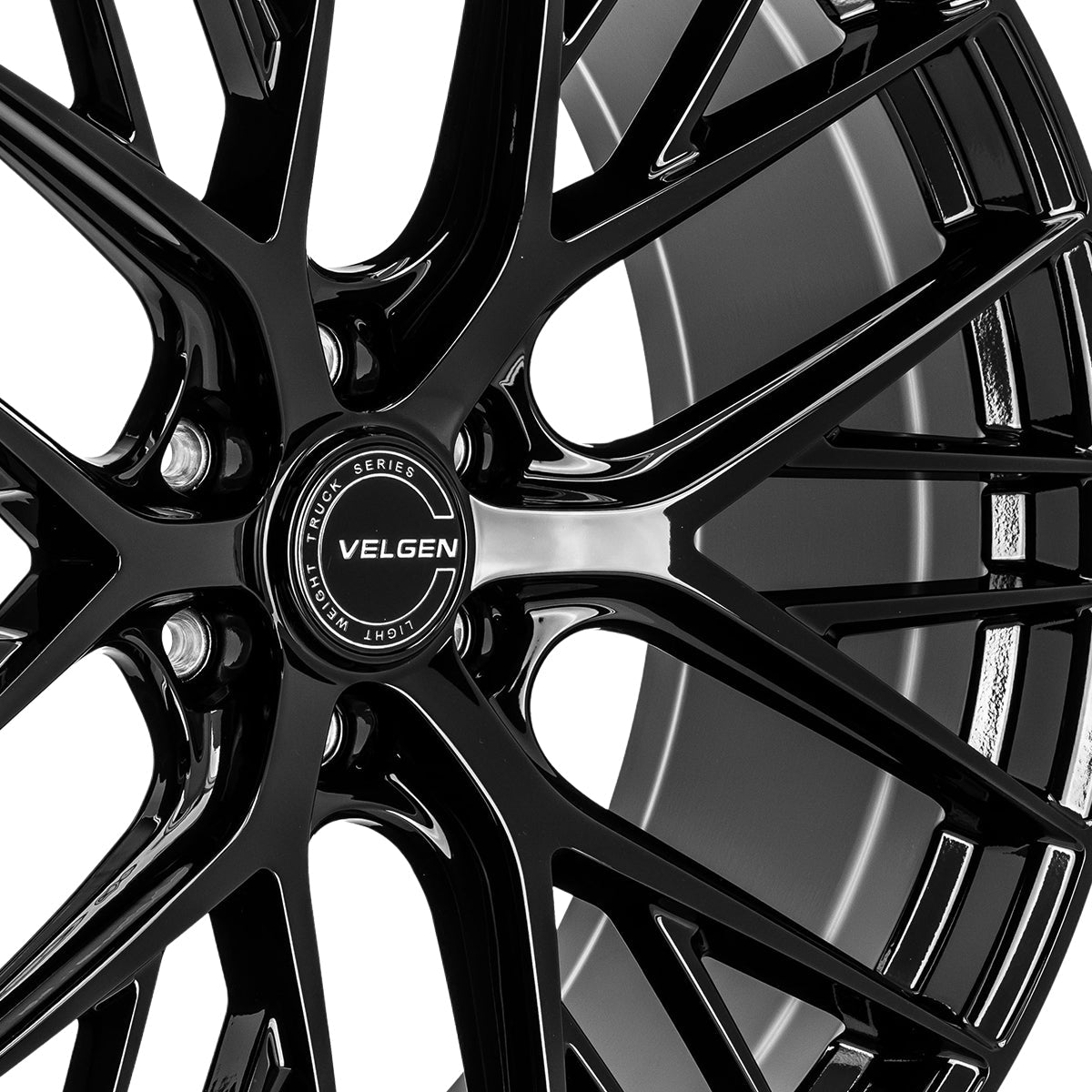 2021+ Cadillac Escalade Velgen VFF-12 Wheel Set (Set of 4) - Gloss Black - 24x10