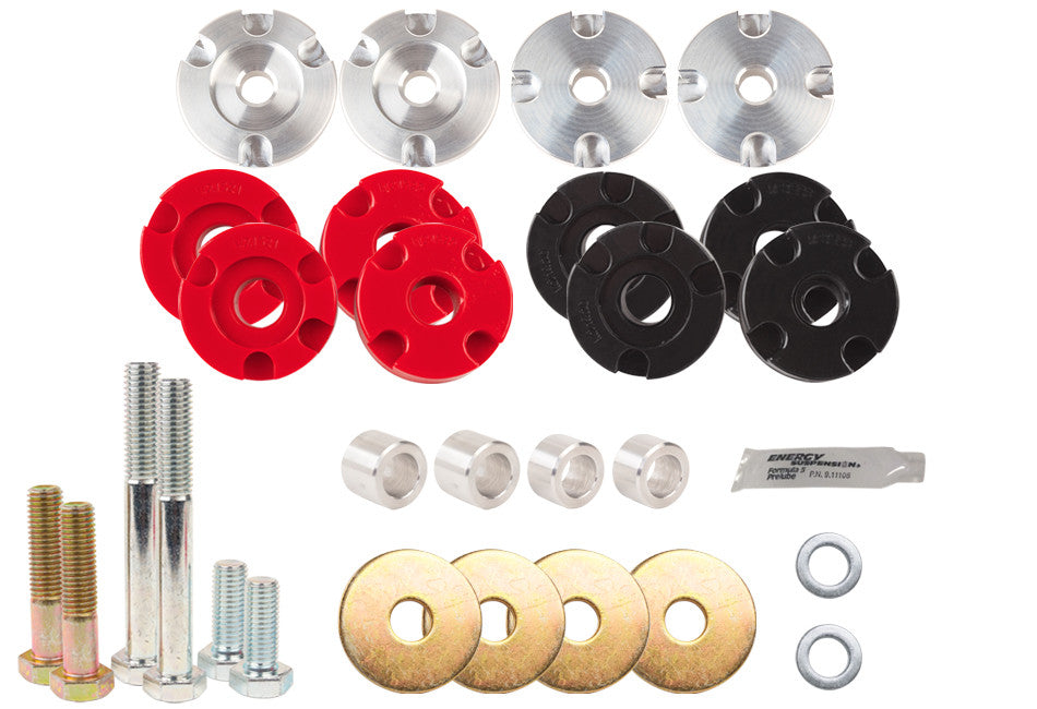 Steeda S550 Mustang Differential Bushing Insert System - Street to Full Race Combo Kit EcoBoost, V6 (2015-2023)