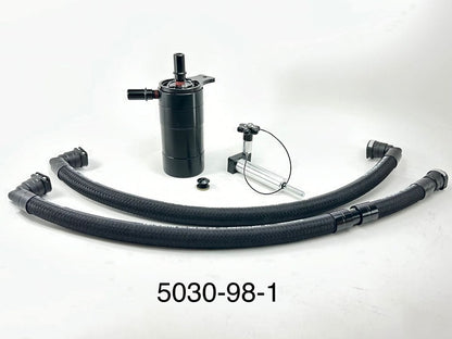Plug N Play™ Single Valve Oil Catch Can Separator (fits 15-23 Mustang GT) UPR