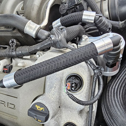 Plug N Play™ Oil Separator Catch Can Separator (fits 11-14 Mustang GT) UPR