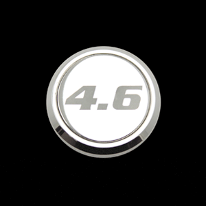 Billet Extreme Lighter Delete 4.6 Logo (fits 79-09 Mustang) UPR