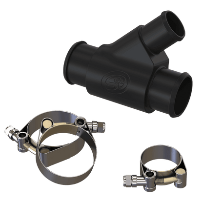 ALUMINUM COOLANT Y-PIPE FOR 2013-2015 DODGE RAM CUMMINS 6.7L (DUAL RADIATOR)
