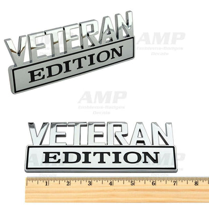 Veteran Edition Emblem Chrome