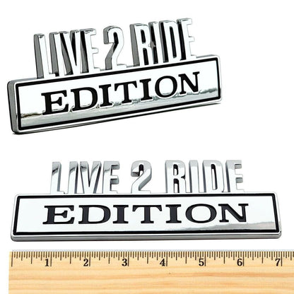 Live 2 Ride Edition Emblem