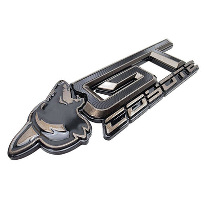 Howling Coyote GT Decklid Emblem (fits 24-26 Mustang & 15-23 Mustang) VA 2-478-404