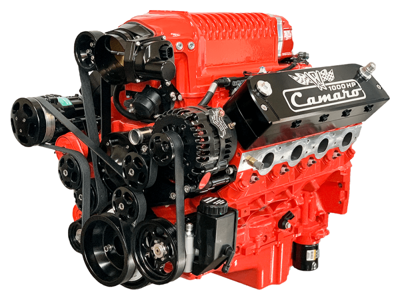 Whipple Gen 4 2.9L Top-Mount Hot Rod Supercharger Kit for Chevy LS1/LS3/LS7 Crate Engines