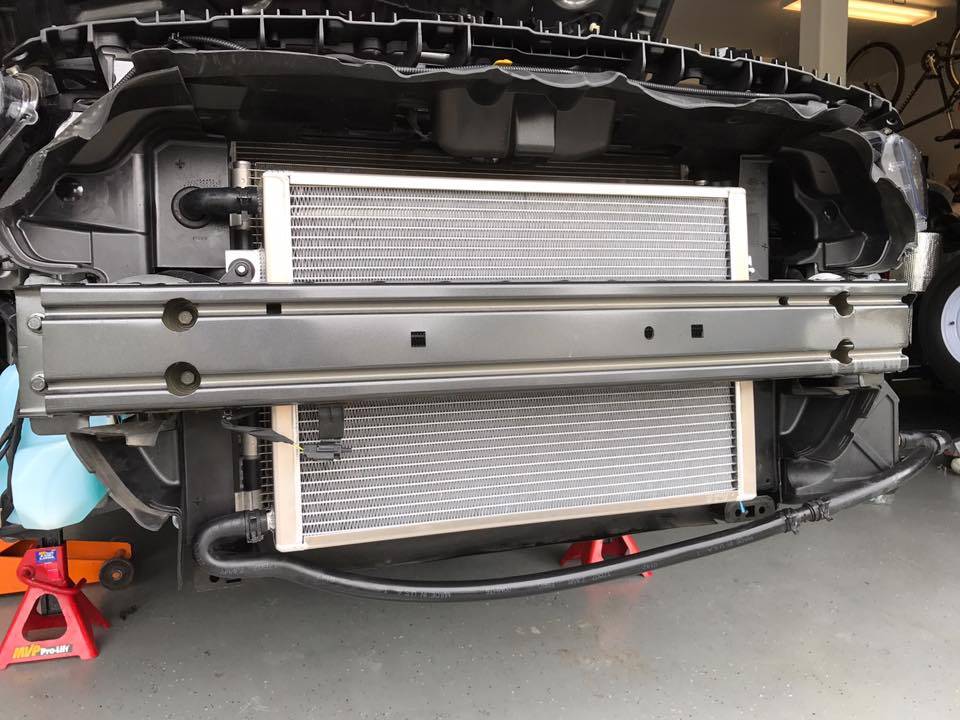2015-2023 Ford Mustang S550 Oversized Heat Exchanger Upgrade (3.1" Dual-Pass)