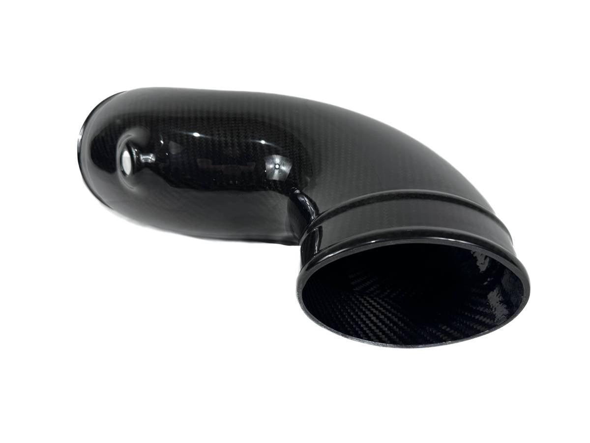 2015-2026 Ford F150 132mm Elliptical Carbon Fiber Air Inlet Tube