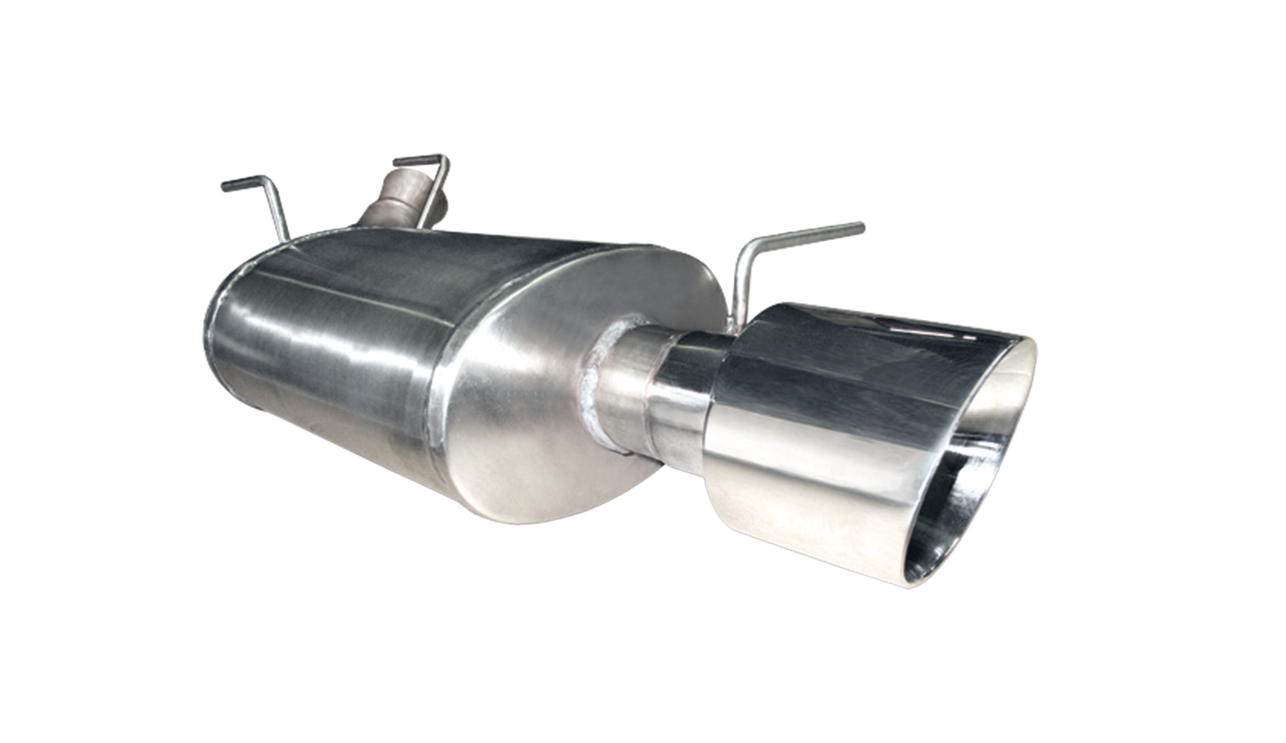 Mustang V6 2011-2014 AXLE BACK MUFFLERS