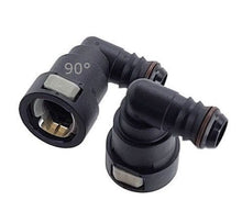UPR Plug N Play PCV Snap Fitting 90* Angle for Oil Catch Can 3/8 1/2 5/8