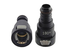 UPR Plug N Play PVC Snap Fitting Straight for Oil Catch Can 3/8 1/2 5/8