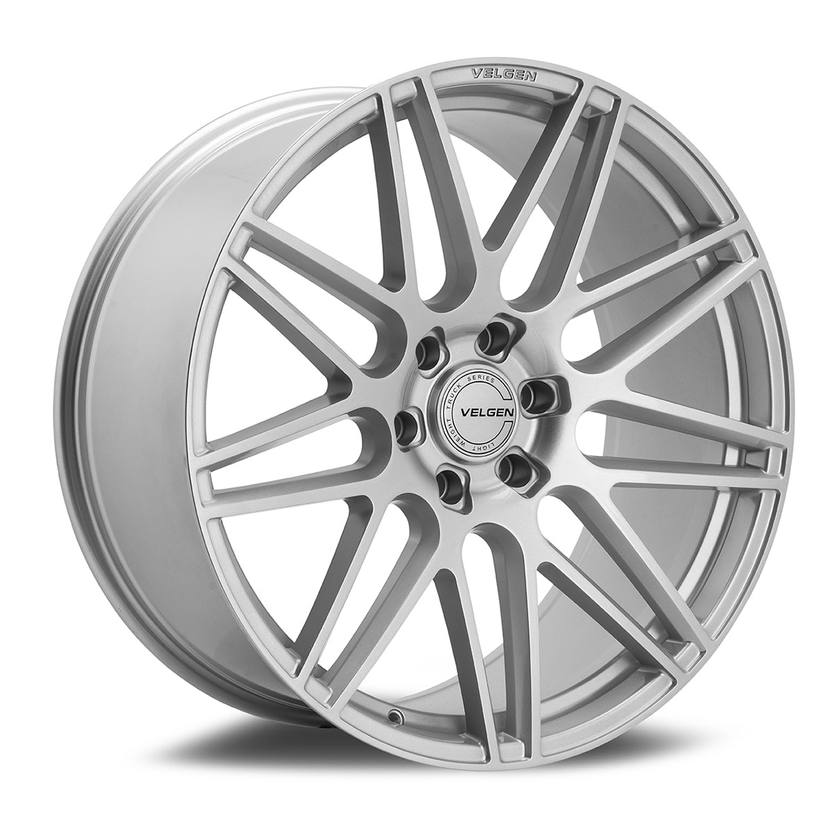 2021+ Ford F-150 Velgen VFF-9 Wheel Set (Set of 4) - Gloss Silver - 22x10