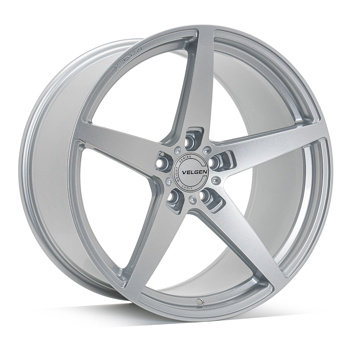 2011+ Dodge Durango Velgen Classic5 V2 Wheel Set (Set of 4) - Gloss Silver - 22x10.5