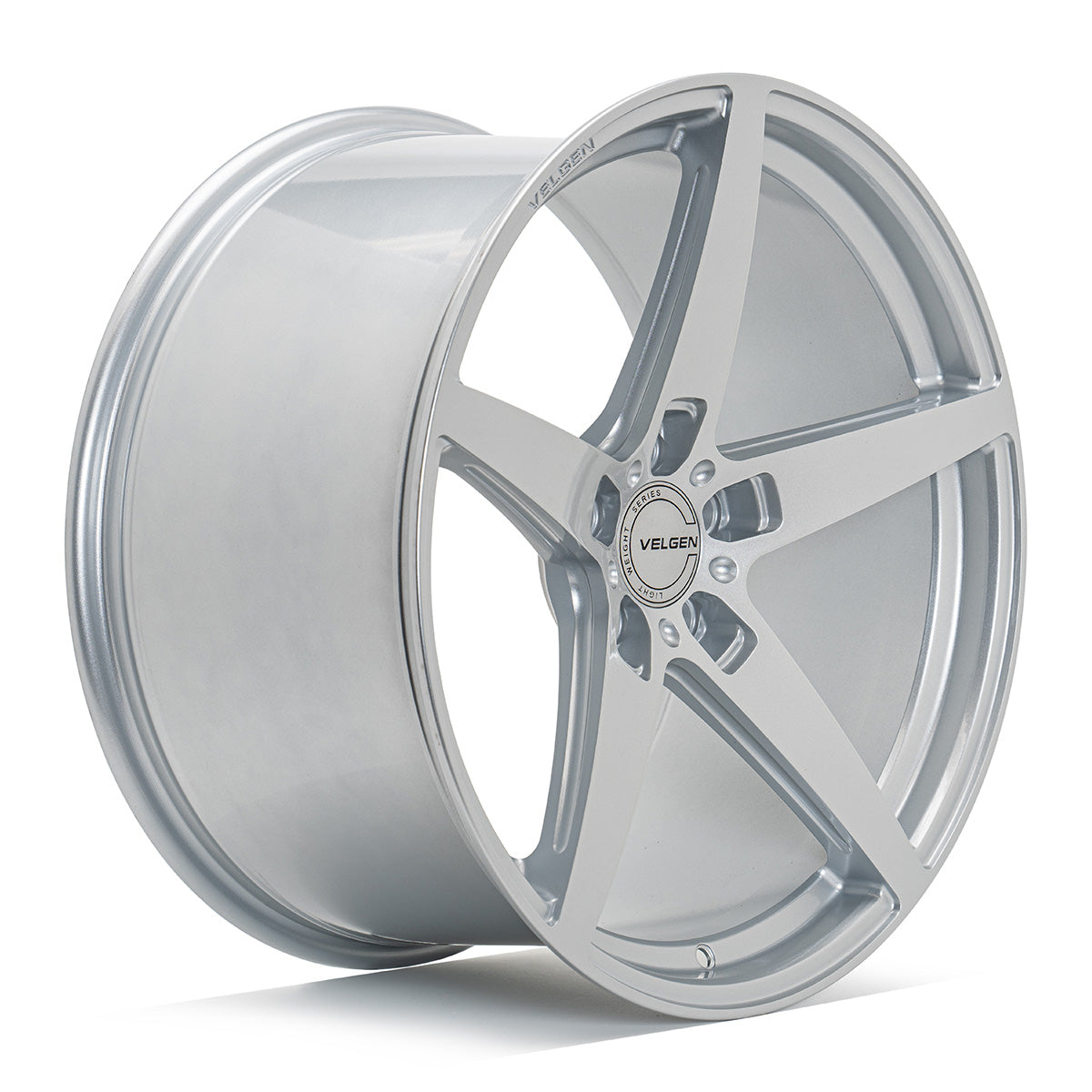 2011+ Dodge Durango Velgen Classic5 V2 Wheel Set (Set of 4) - Gloss Silver - 20x10.5