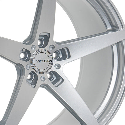 2011+ Dodge Durango Velgen Classic5 V2 Wheel Set (Set of 4) - Gloss Silver - 20x10.5
