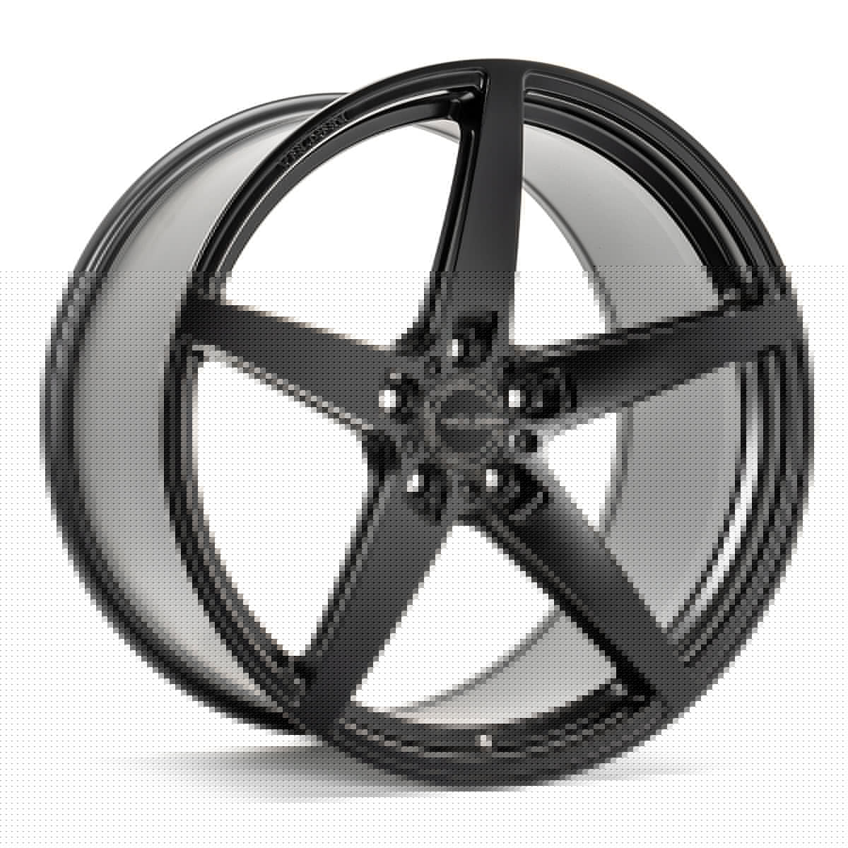 2020+ Ford Explorer ST Velgen Classic5 V2 Wheel Set (Set of 4) - Satin Black - 22x10.5