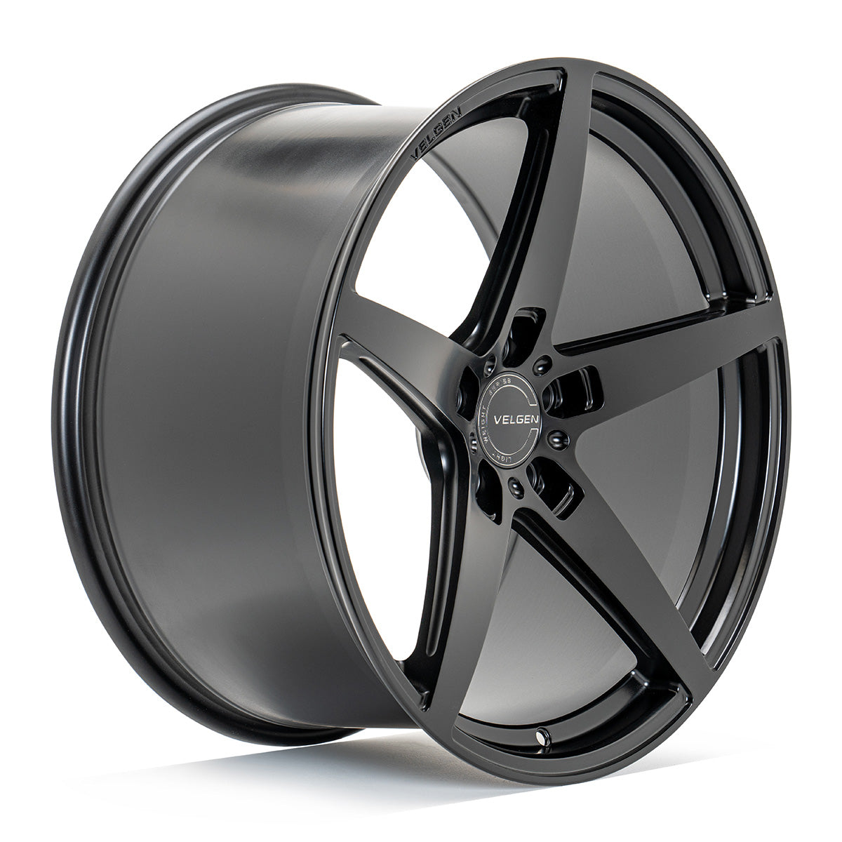 2011+ Dodge Durango Velgen Classic5 V2 Wheel Set (Set of 4) - Satin Black - 22x10.5