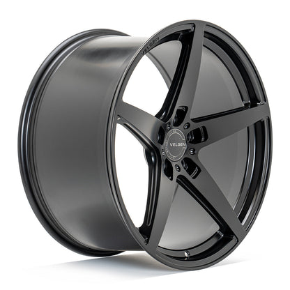 2020-2024 Dodge Challenger Widebody Velgen Classic5 V2 Wheel Set (Set of 4) - Satin Black - 20x11