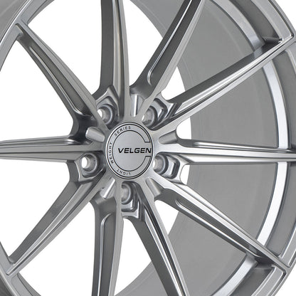 2015-2024 Ford Mustang Velgen VF10 Wheel Set (Set of 4) - Gloss Silver - 20x10/20x11