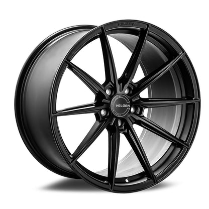 2011+ Dodge Durango Velgen VF10 Wheel Set (Set of 4) - Satin Black - 22x10.5