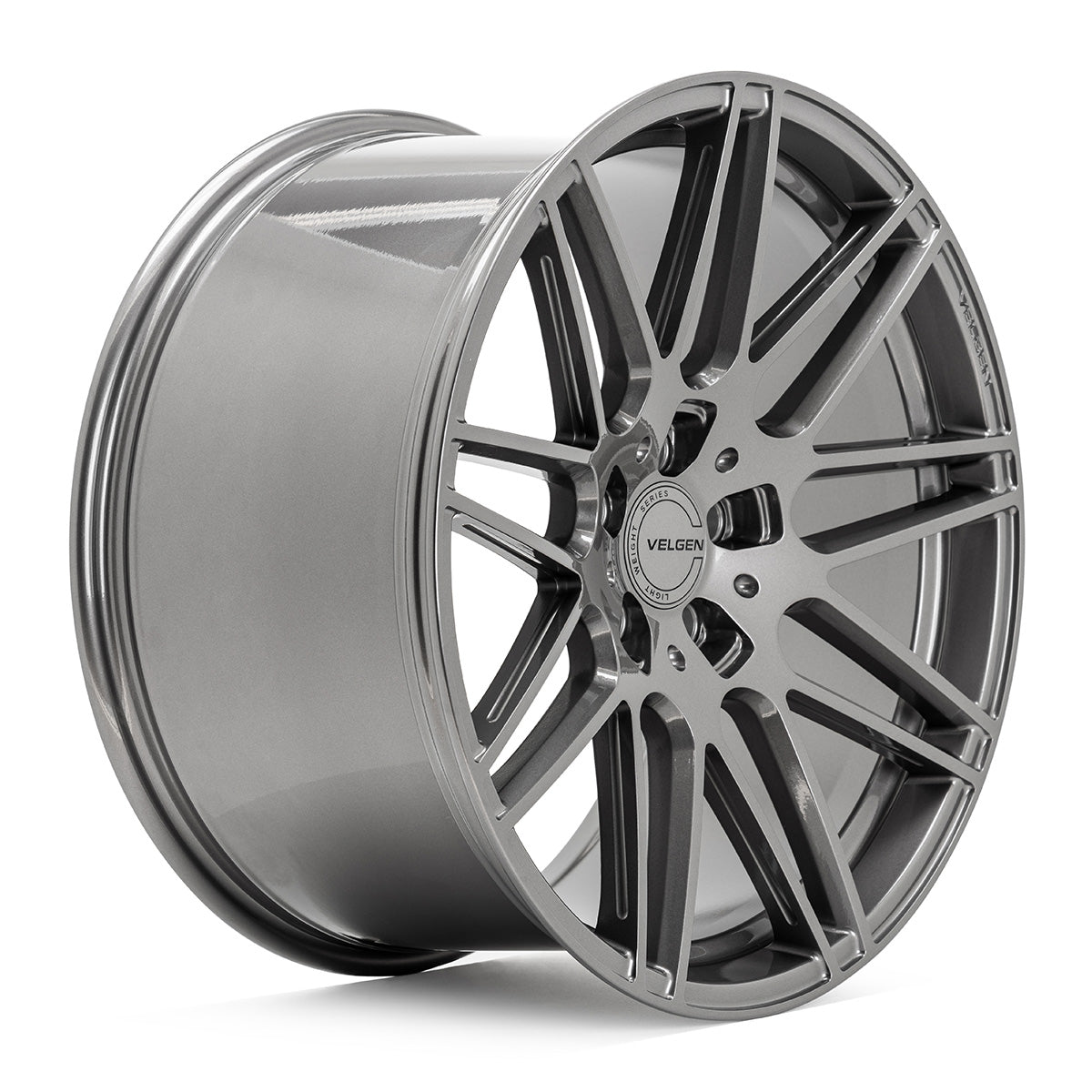2005+ Ford Mustang Velgen VF9 Wheel Set (Set of 4) - Gloss Gunmetal - 20x9.5/20x10.5