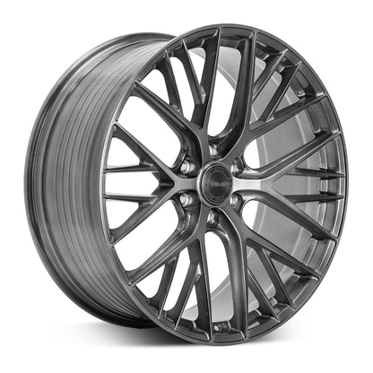 2021+ Cadillac Escalade Velgen VFF-12 Wheel Set (Set of 4) - Brushed Titanium - 24x10