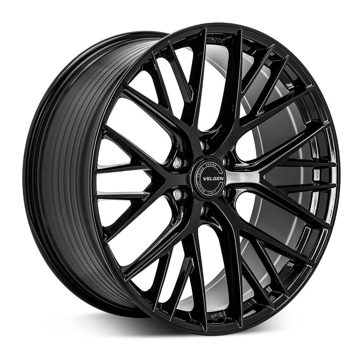 2021+ Chevrolet Tahoe/Suburban Velgen VFF-12 Wheel Set (Set of 4) - Gloss Black - 24x10