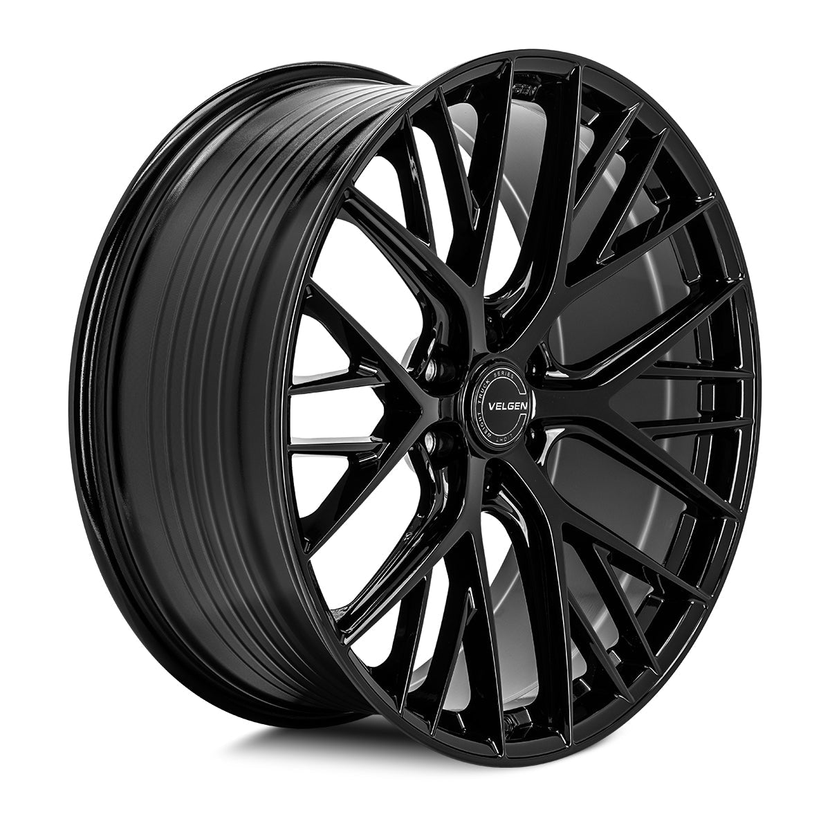 2021+ Cadillac Escalade Velgen VFF-12 Wheel Set (Set of 4) - Gloss Black - 24x10