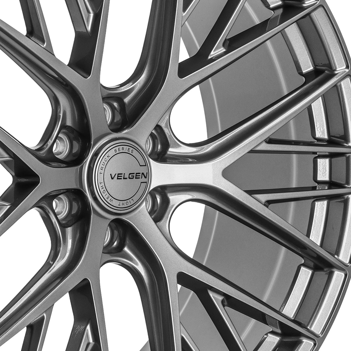 2015-2020 Ford F-150 Velgen VFF-12 Wheel Set (Set of 4) - Gloss Gunmetal - 22x10