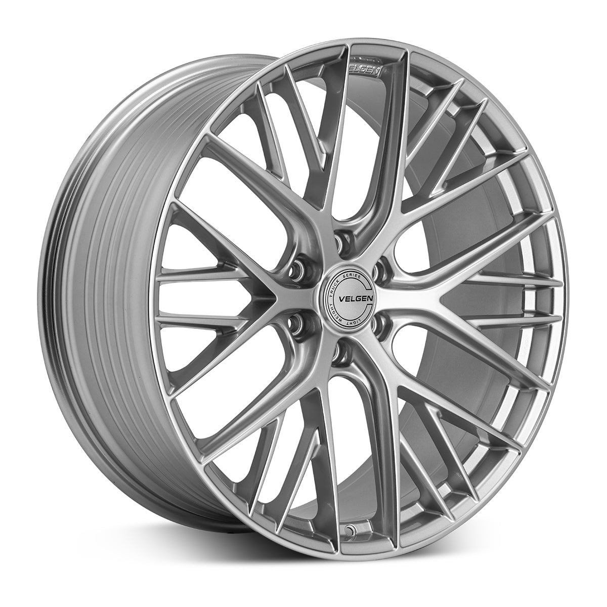 2021+ GMC Yukon/Yukon XL Velgen VFF-12 Wheel Set (Set of 4) - Gloss Silver - 24x10