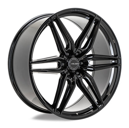 2009-2020 Ford F-150 Velgen VFF-6 Wheel Set (Set of 4) - Gloss Black - 22x10