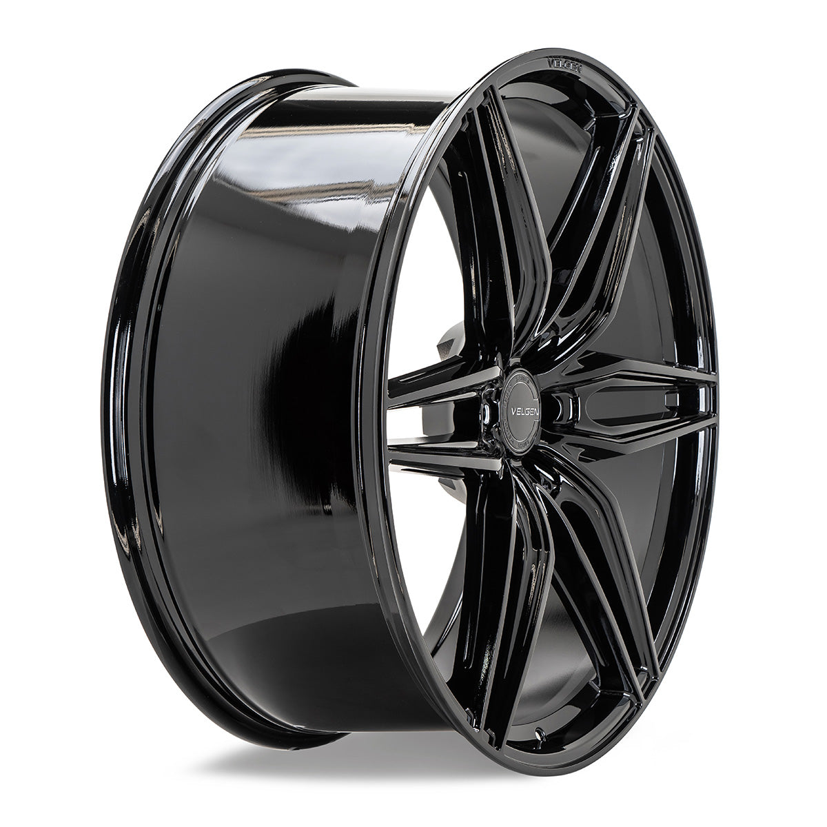 2018+ RAM 1500 Velgen VFF-6 Wheel Set (Set of 4) - Gloss Black - 24x10