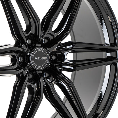 2021+ Ford F-150 Velgen VFF-6 Wheel Set (Set of 4) - Gloss Black - 24x10