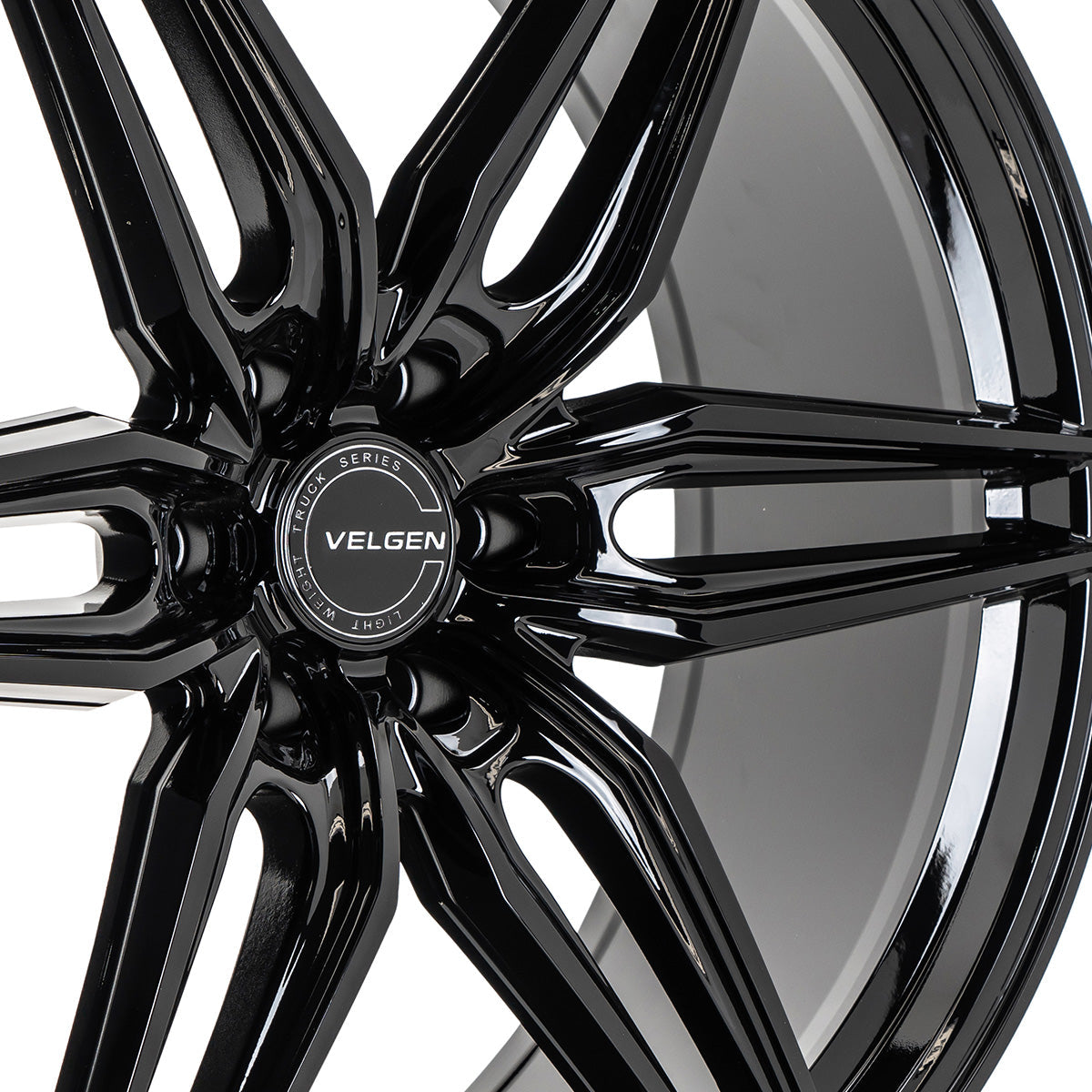 2009-2020 Ford F-150 Velgen VFF-6 Wheel Set (Set of 4) - Gloss Black - 24x10