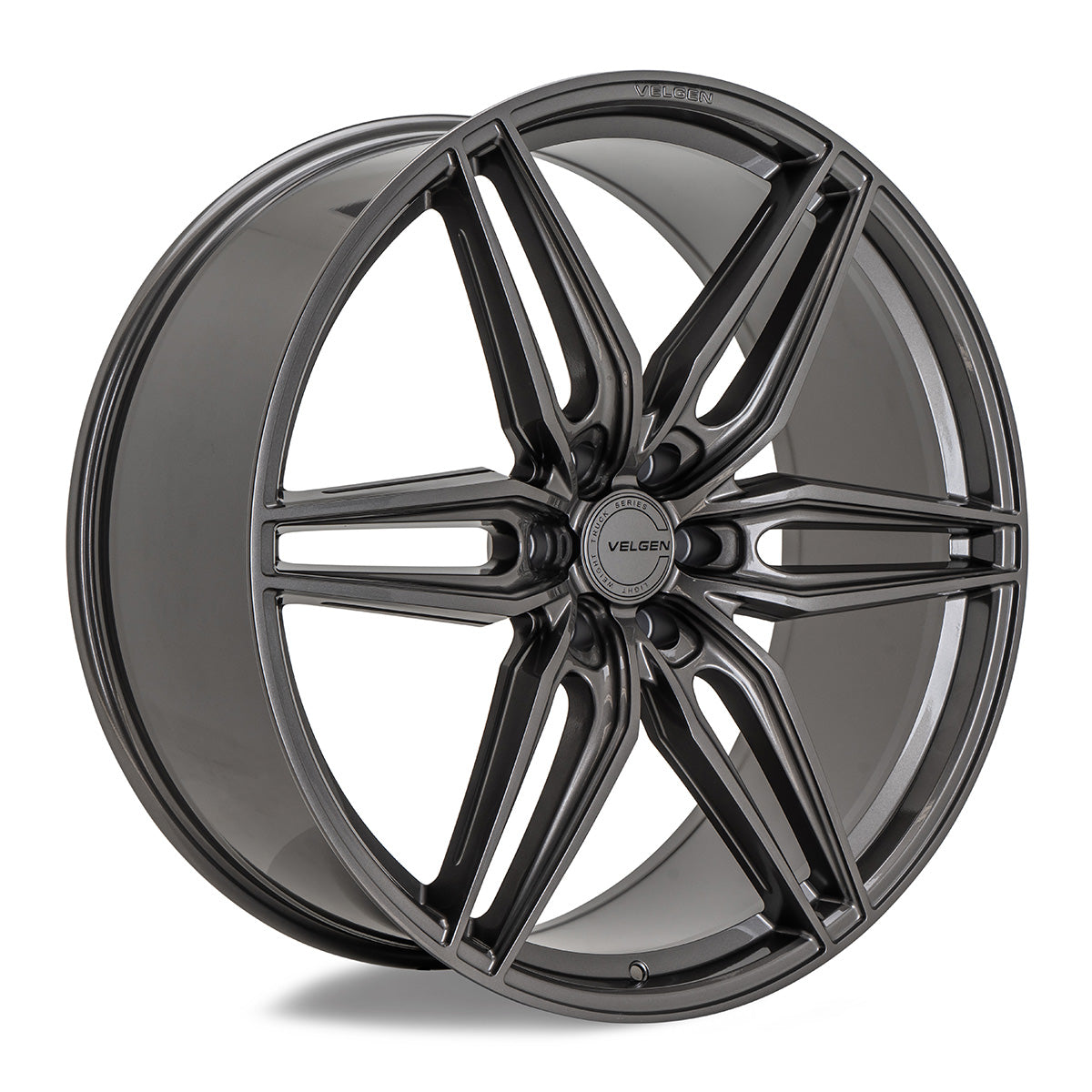 2021+ Ford F-150 Velgen VFF-6 Wheel Set (Set of 4) - Gloss Gunmetal - 24x10