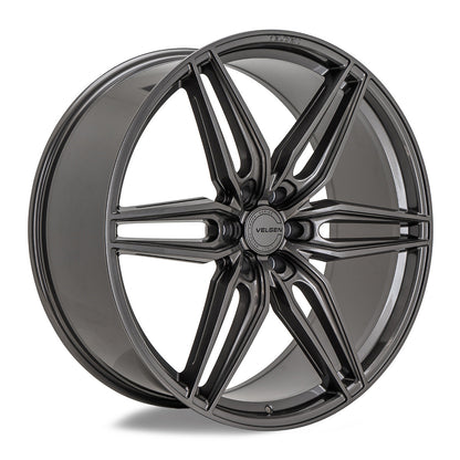 2021+ Ford F-150 Velgen VFF-6 Wheel Set (Set of 4) - Gloss Gunmetal - 24x10