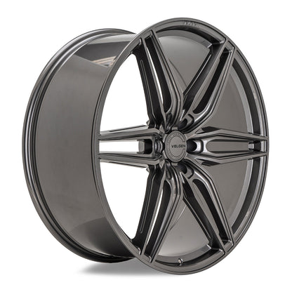 2021+ Ford F-150 Velgen VFF-6 Wheel Set (Set of 4) - Gloss Gunmetal - 24x10