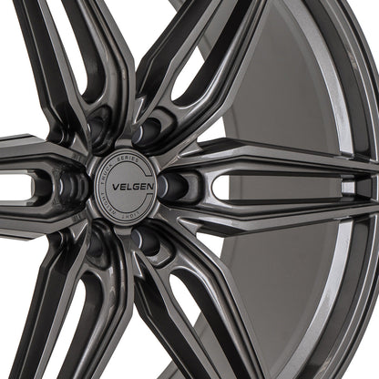 2021+ Ford F-150 Velgen VFF-6 Wheel Set (Set of 4) - Gloss Gunmetal - 24x10