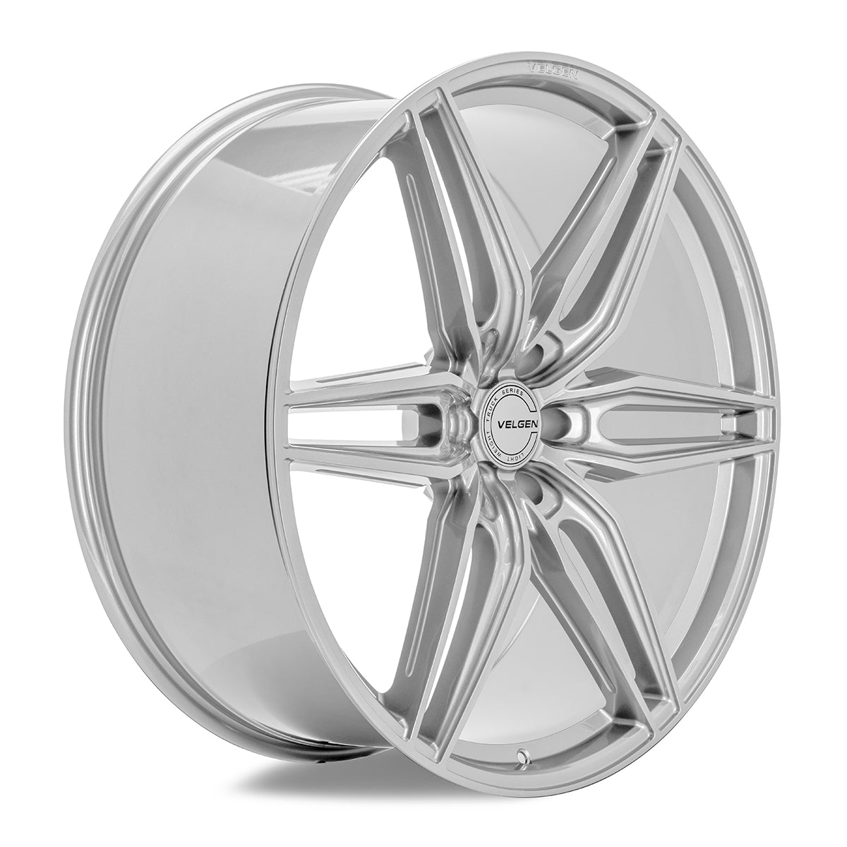 2009-2020 Ford F-150 Velgen VFF-6 Wheel Set (Set of 4) - Gloss Silver - 24x10
