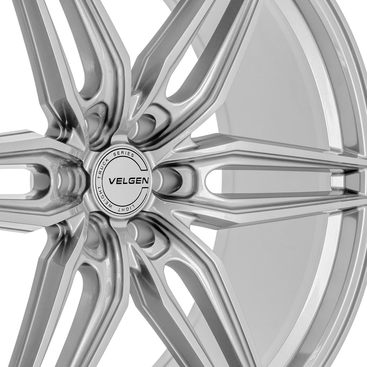 2009-2020 Ford F-150 Velgen VFF-6 Wheel Set (Set of 4) - Gloss Silver - 24x10