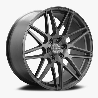 2021+ Cadillac Escalade Velgen VFF-9 Wheel Set (Set of 4) - Brushed Titanium - 24x10