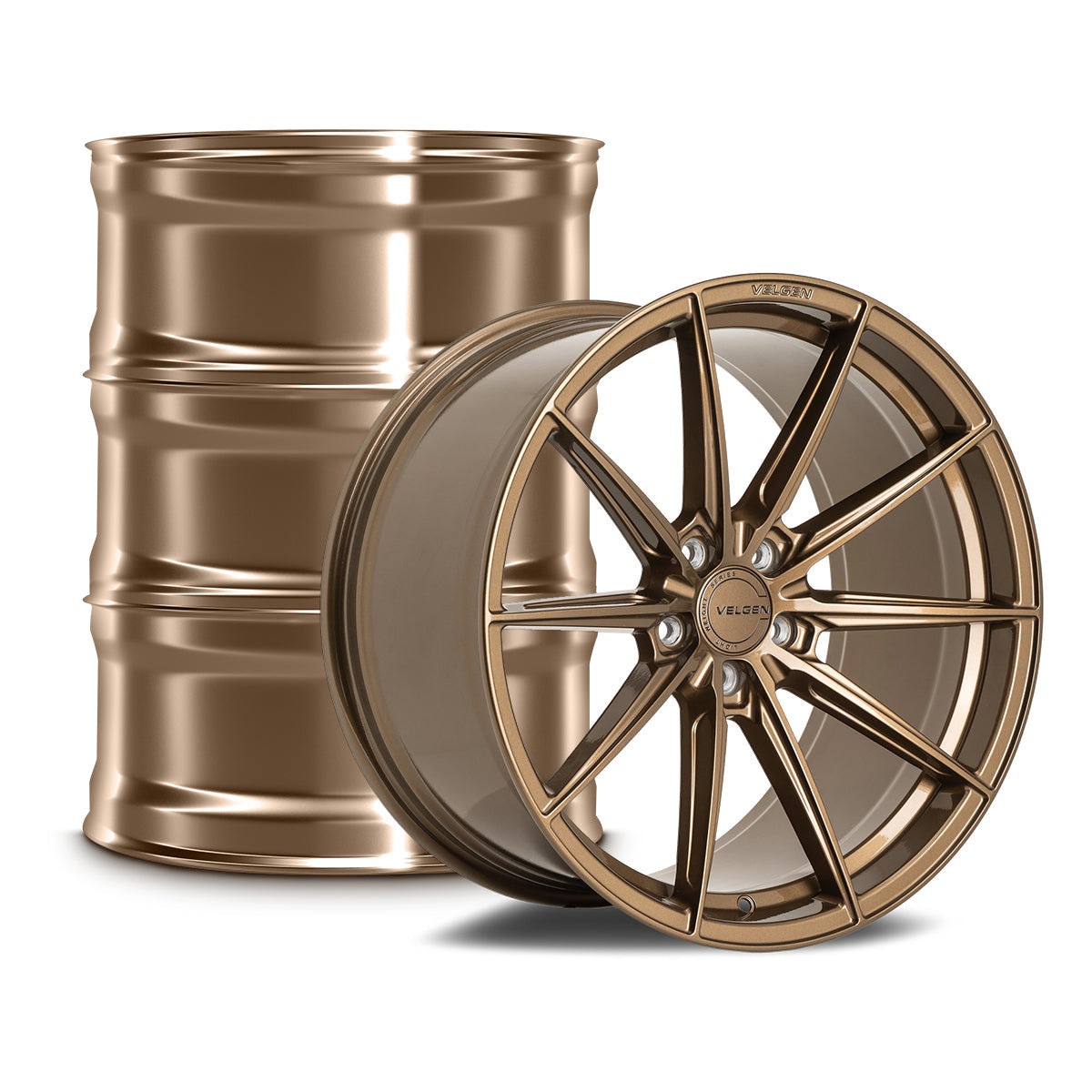 2011+ Dodge Durango Velgen VF10 Wheel Set (Set of 4) - Gloss Bronze - 20x10.5
