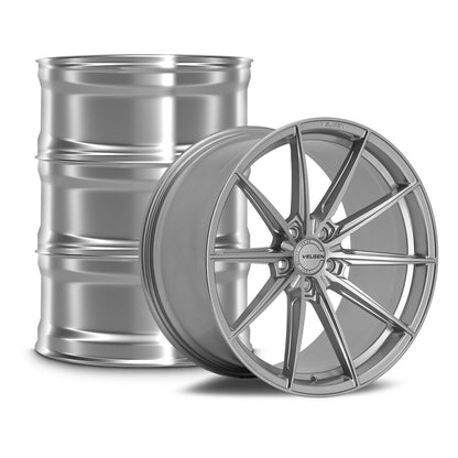 2011+ Dodge Durango Velgen VF10 Wheel Set (Set of 4) - Gloss Silver - 22x10.5